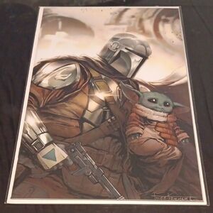 Star Wars #8 Marvel The Mandalorian Tyler Kirkham Comic Book